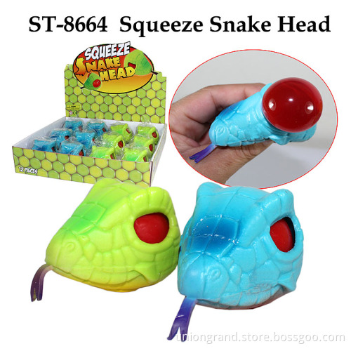 Squeeze Snake Head